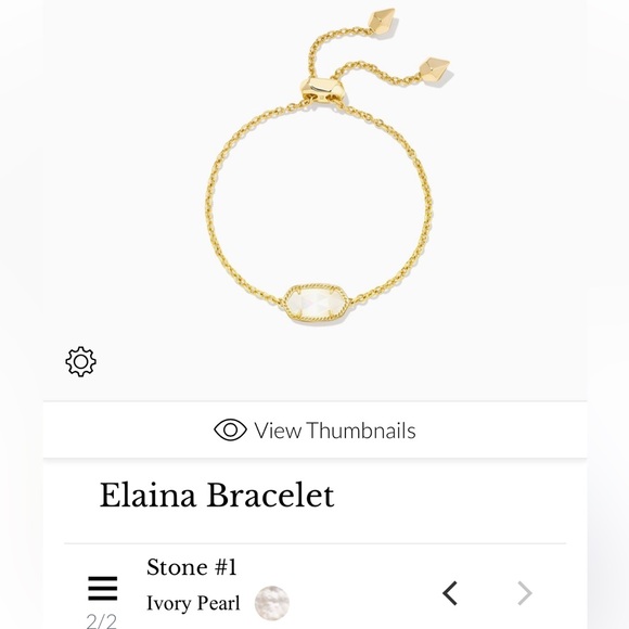 Kendra Scott Elaina Bracelets - gently used x 5 - Picture 4 of 14